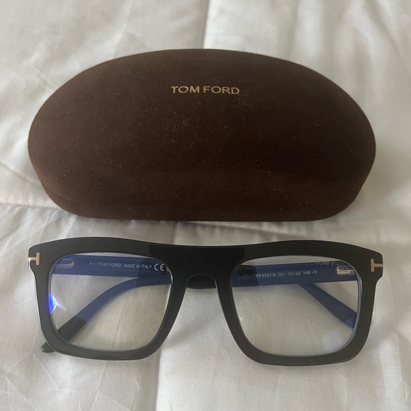 Tom Ford Black Glossy Eyewear - Picture 2 of 2